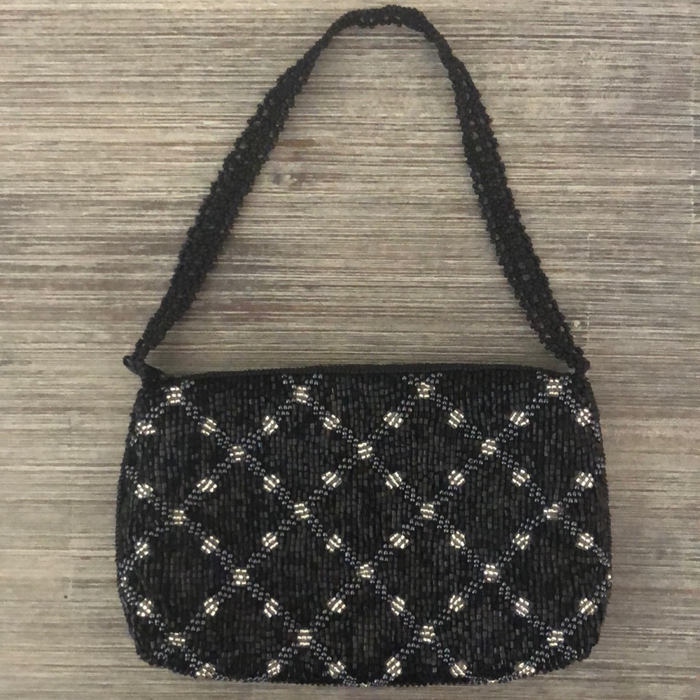 Beaded evening mini